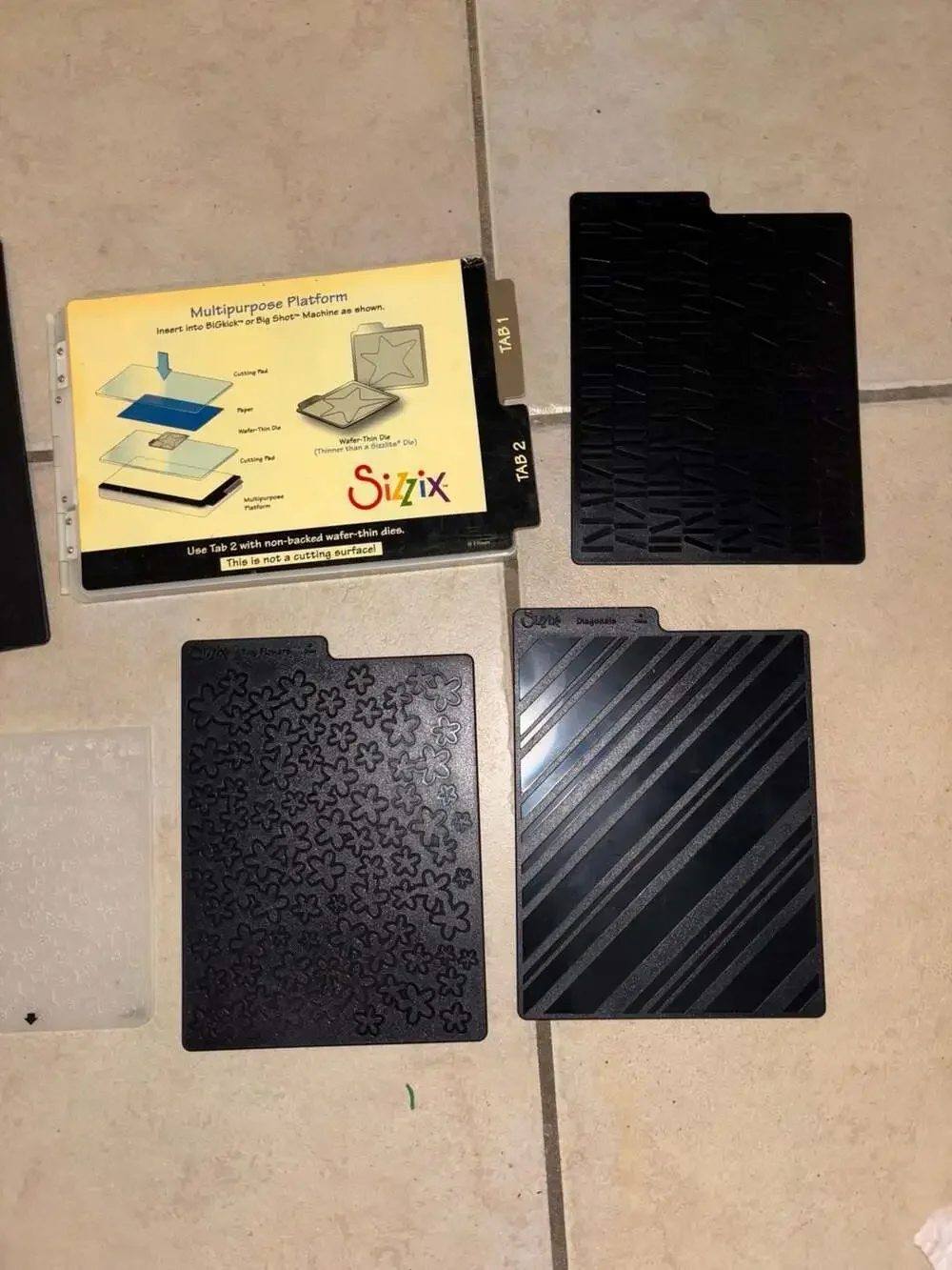 Sizzix Bundle with XL Extended Cutting Pad